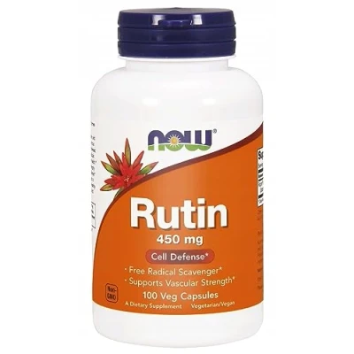 Abbildung von Now Foods Rutin 450mg Bioflavonoid Nahrungsergänzungsmittel 100 Kapseln