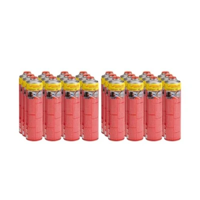 Abbildung von Rothenberger Industrial Multigas 300 Gas Kartusche, 600 ml, 338g, Anschluss: 7/16“ EU, Norm EN 417 selbstverschließend, 24 Stück