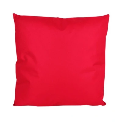 Abbildung von JACK 1x 45x45cm Outdoor Lounge Kissen Dekokissen inkl. Füllung Wasserabweisend Sitzkissen Garten Stuhl Lotus Effekt, Farbe:Rot