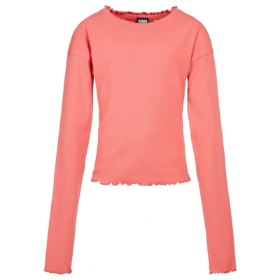 Abbildung von Urban Classics Longsleeve Strickpullover für Kinder, Größe: 122/128, Palepink