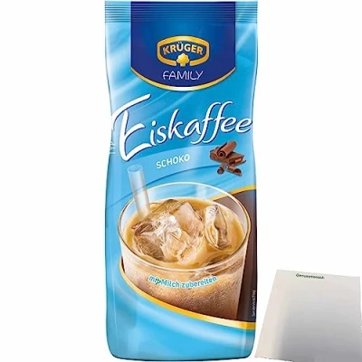Abbildung von Krüger Family Eiskaffee Schoko (500g Beutel) + usy Block