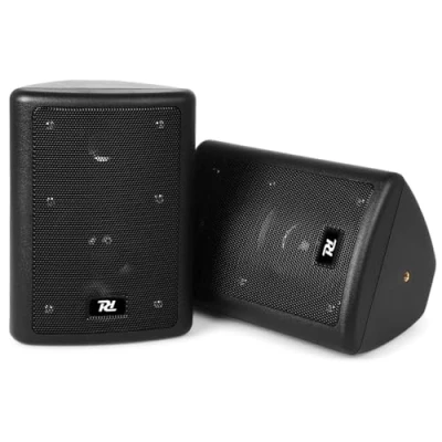 Abbildung von Power Dynamics schwarz 75W Lautsprecher mit Montagehalterung