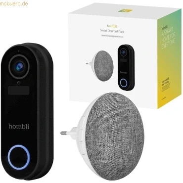 Abbildung von Hombli smarte Türklingel 2 + Gong Smart Home (Außenbereich)