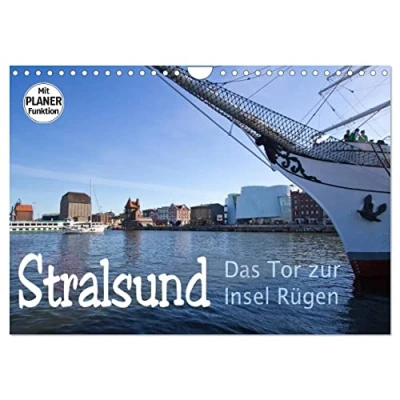 Abbildung von Stralsund. Das Tor zur Insel Rügen (Wandkalender 2025 DIN A4 quer), CALVENDO Monatskalender