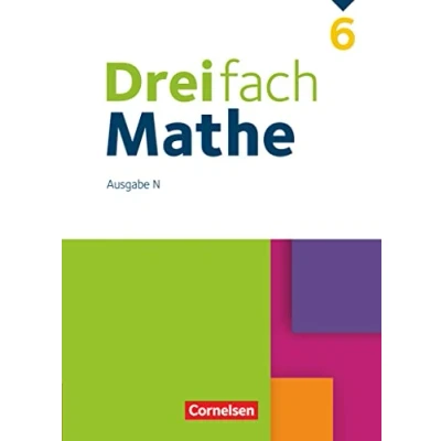 Abbildung von Dreifach Mathe Ausgabe N 6. Schuljahr: Schulbuch Mit digitalen Hilfen, Erklärfilmen und Wortvertonungen