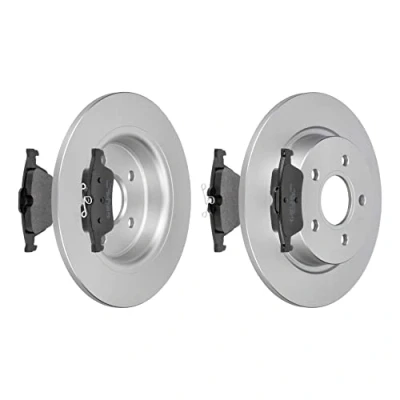 Abbildung von f.becker_line Bremsensatz Bremsscheiben Ø280MM + Bremsbeläge Hinten kompatibel mit VOLVO C30 FORD FOCUS Bremsen Set Bremsenset Bremsanlage