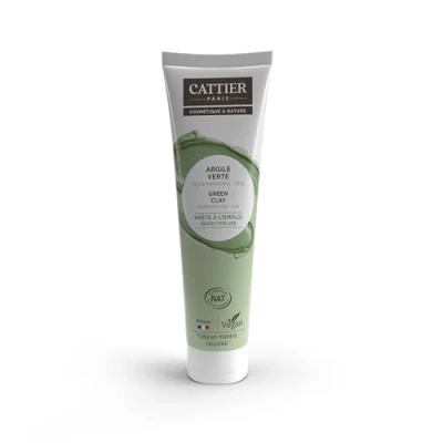 Abbildung von Cattier Gebrauchsfertiger grüner Ton Argile Verte Prête à l&#039;Emploi, 400 g (1er Pack)