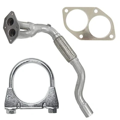 Abbildung von Kollektorrohr Hosenrohr Rohrvorne Flexrohr für Opel Astra G 2 II 1.4i 1.6i 1.8i Zafira A 1 I