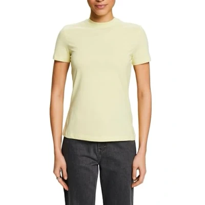 Abbildung von Esprit MIT Rundhalsausschnitt Tshirt basic, Damen, Größe: Small, Lime yellow