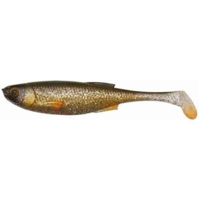 Abbildung von Savage Gear Craft Shad 10cm 6g Green Silver 5 Stück Gummifisch