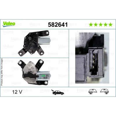 Abbildung von VALEO 582641 Scheibenwischermotor 12 hinten für Links /Rechtslenker OPEL: Corsa D Schrägheck