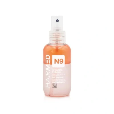 Abbildung von N9 feuchtigkeitsspendend Serum und Sicherheitsglas hairmed 100 ml