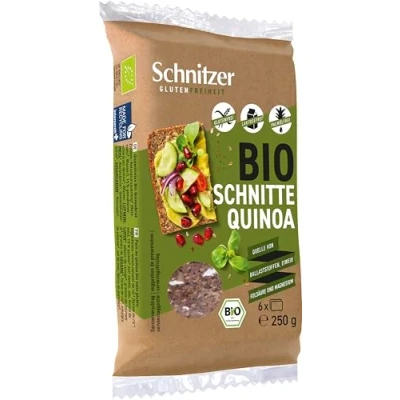 Abbildung von Schnitzer Bio Glutenfreiheit Quinoa Schnitten, 6 x 250g
