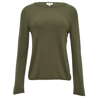 Abbildung von s.Oliver Strickpullover, Damen, Größe: 38, Olivgrün