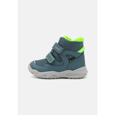 Abbildung von Superfit Glacier Unisex Snowboot/Winterstiefel für Kinder, Größe: 22, Blau/hellgrün Schuhe