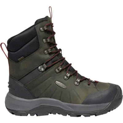 Abbildung von Keen Revel IV HIGH Polar Snowboot/Winterstiefel, Herren, Größe: 40, Magnet/red carpet Leder und textil