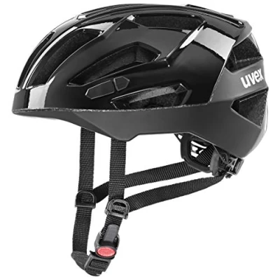 Abbildung von uvex gravel x sicherer Performance Helm für Damen und Herren individuelle Größenanpassung optimierte Belüftung all black 52 57 cm