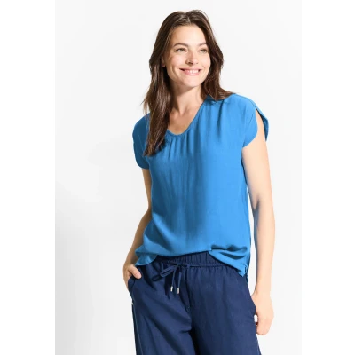 Abbildung von Cecil Luftige Bluse, Damen, Größe: XXL, Blau