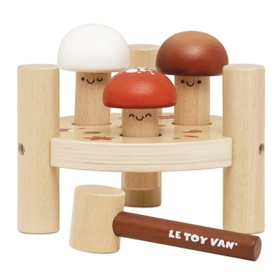 Abbildung von Le Toy Van Hammerbank Pilz, Babyspielzeug