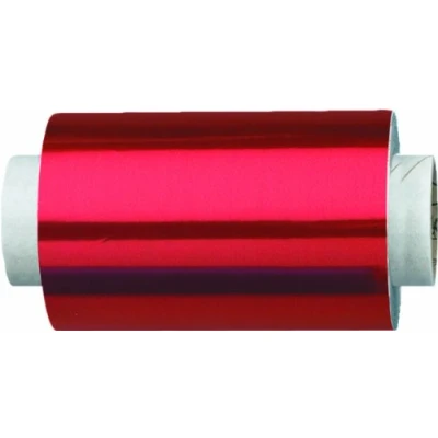 Abbildung von Fripac Medis Le Coiffeur Aluminium Haarfolie 16 my 12 cm x 150 m, 1 Stück, rot