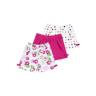 Abbildung von Chicco 3 PACK Shorts für Kinder, Größe: 116, Pink