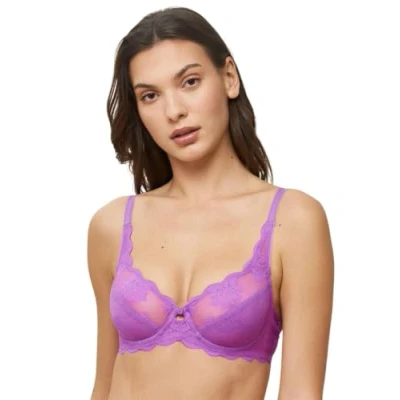 Abbildung von Triumph Women&#039;s Amourette 300 Summer W BH, Blueberry Cream, 80F