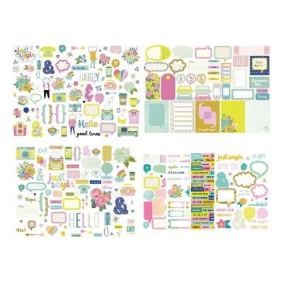 Abbildung von Spellbinders Just Sayin&#039; Embellishment Bundle (BD 0903)