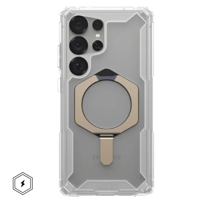 Abbildung von Samsung Galaxy S25 Ultra Hülle MagSafe Kunststoff UAG Hard Case/Backcover Handyhülle Transparent Shockproof/Stoßfest