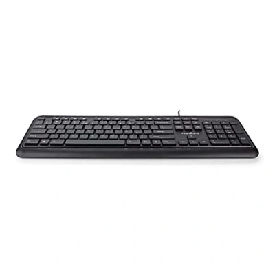 Abbildung von Nedis Kabelgebundenes Keyboard US Layout (US English) USB A QWERTY Numerische Tastatur