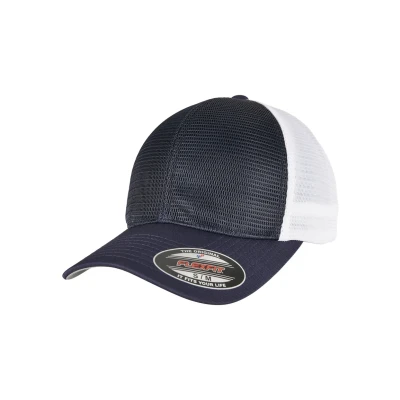 Abbildung von Flexfit Omnimesh 2TONE Cap, Größe: L/XL, Navy/white