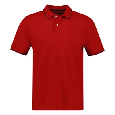 Abbildung von GANT Herren Tipping SS Pique Rugger Polohemd, Lapis Blue, 56