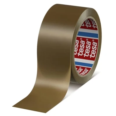 Abbildung von tesa PVC Verpackungsband (66m: 5mm) braun