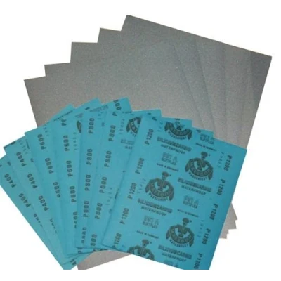 Abbildung von Wowe Wasserschleifpapier 12 Blatt Je 2 800 1000 1200 1500 2000 3000 Nassschleifpapier