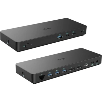 Abbildung von i tec USB C Triple Display Docking Station Gen 2 Pro mit Stromversorgung 100W 2X DisplayPort, 1x HDMI, C, 4X