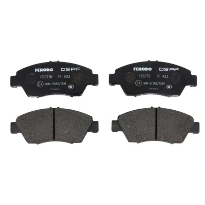Abbildung von FERODO RACING FDS776 Bremsbelagsatz HONDA: CIVIC 7 Hatchback, 6 CRX 3