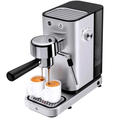 Abbildung von WMF Espressomaschine &quot;LONO&quot;, kompakt, elegant, 15 bar, 1350 Watt, Milchschaumdüse, Cromargan