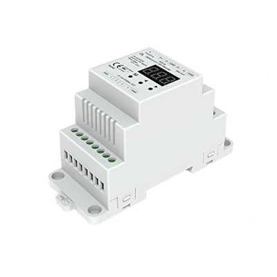 Abbildung von DMX512 to 4CH 0 10V Decoder LED Dimmer Signal RGB/RGBW controller 4 Channel 5 24V