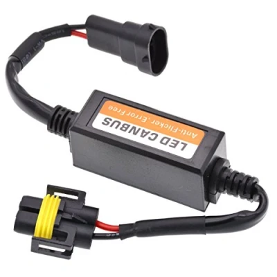 Abbildung von KATUR Auto LED Scheinwerfer, Canbus, fehlerfrei, Decoder, H11/H8/H9/H16, Plug &amp; Play, Computer Warnunterdrücker Anti Flimmern (2 Stück)
