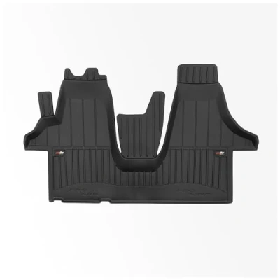 Abbildung von MOTOS Gummimatten Auto Fussmatte passend für Volkswagen Transporter T5 2003 2015 Verbessern Sie Ihren Reisekomfort mit Antirutschmatte 3D Allwetter fußmatten Auto, Schutz vor Verschmutzung