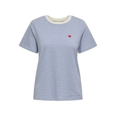 Abbildung von JDY Jdypisa Print Tshirt print, Damen, Größe: XS, Light blue
