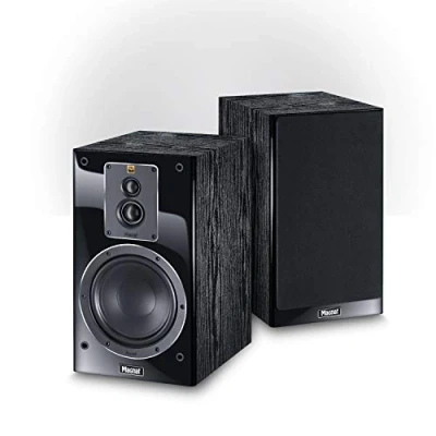 Abbildung von Magnat Signature 503, 3 Wege Regallautsprecher, Regalbox für Stereo und Heimkino geeignet, HiFi Lautsprecher, 1 Paar