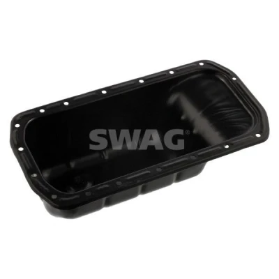 Abbildung von SWAG 33 10 4201 Ölwanne mit Ölablassschraube Dichtring Stahlblech PEUGEOT: 207 SW, Partner II Tepee