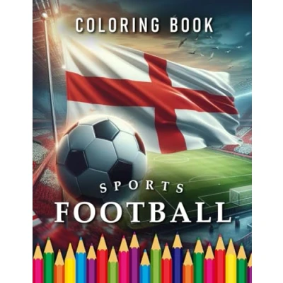 Abbildung von Football Coloring Book: for Adults &amp; Children: The perfect Gift Fans (Sports Books)