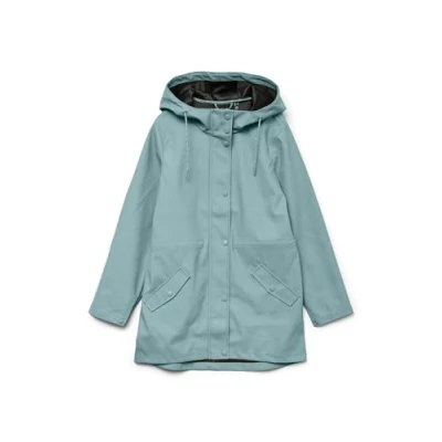 Abbildung von Vero Moda Vmmalou Coated Jacket Parka, Damen, Größe: XS, Gray mist