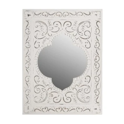 Abbildung von my Flair Dekospiegel &quot;Felicitas&quot;, (1 St.), Wandspiegel, weiß, Landhaus, rechteckig, Orient Optik