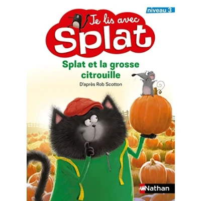 Abbildung von Je lis avec Splat et la grosse citrouille Niveau 3