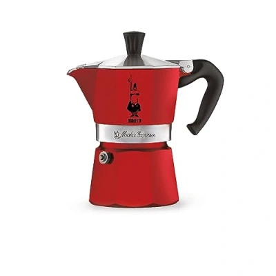 Abbildung von BIALETTI Espressokocher &quot;Moka Express&quot;, 0,06 l Kaffeekanne, Aluminium, in hochwertiger Lackierung, 1 Tasse
