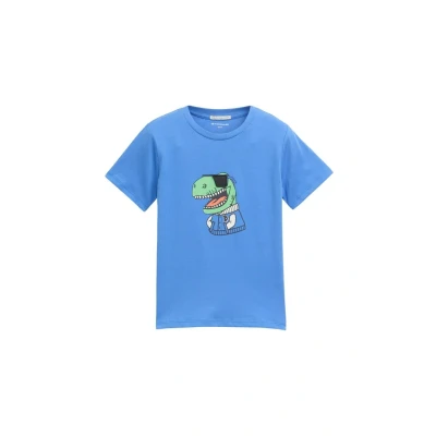 Abbildung von TOM Tailor Tshirt print für Kinder, Größe: 92/98, Soft mid blue