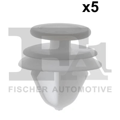 Abbildung von FA1 11 40045.5 Clip, Zier /Schutzleiste RENAULT: Clio III Grandtour, MEGANE 3 ESPACE 4, PEUGEOT: 206 Schrägheck, 308 I SW, 207 SW