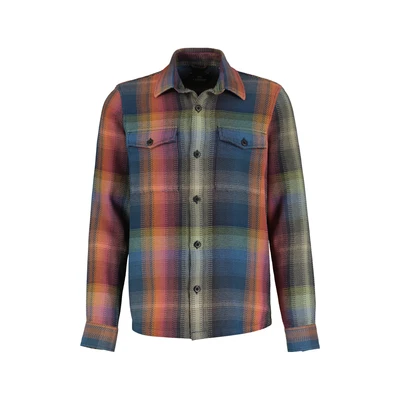 Abbildung von LERROS Langarmhemd Herren Overshirt im Lumberjack Style